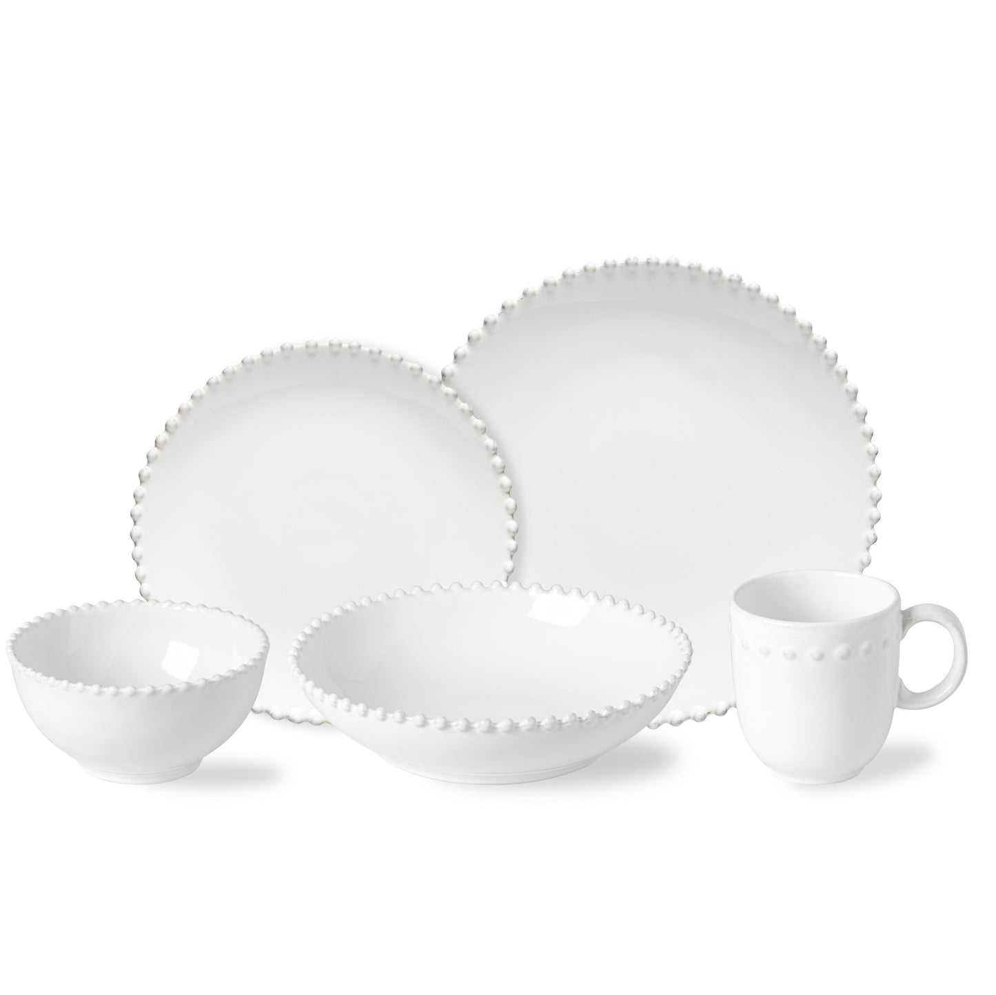 Pearl Costa Nova 5 Piece Place Dinnerware Setting