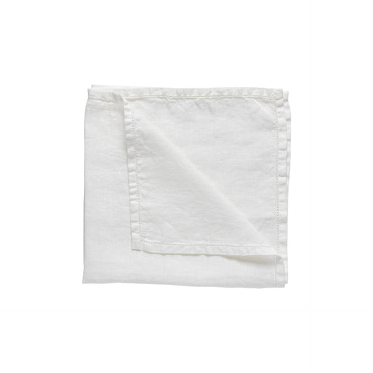 Luisa Costa Nova Napkin 100% Linen White - Set of 4