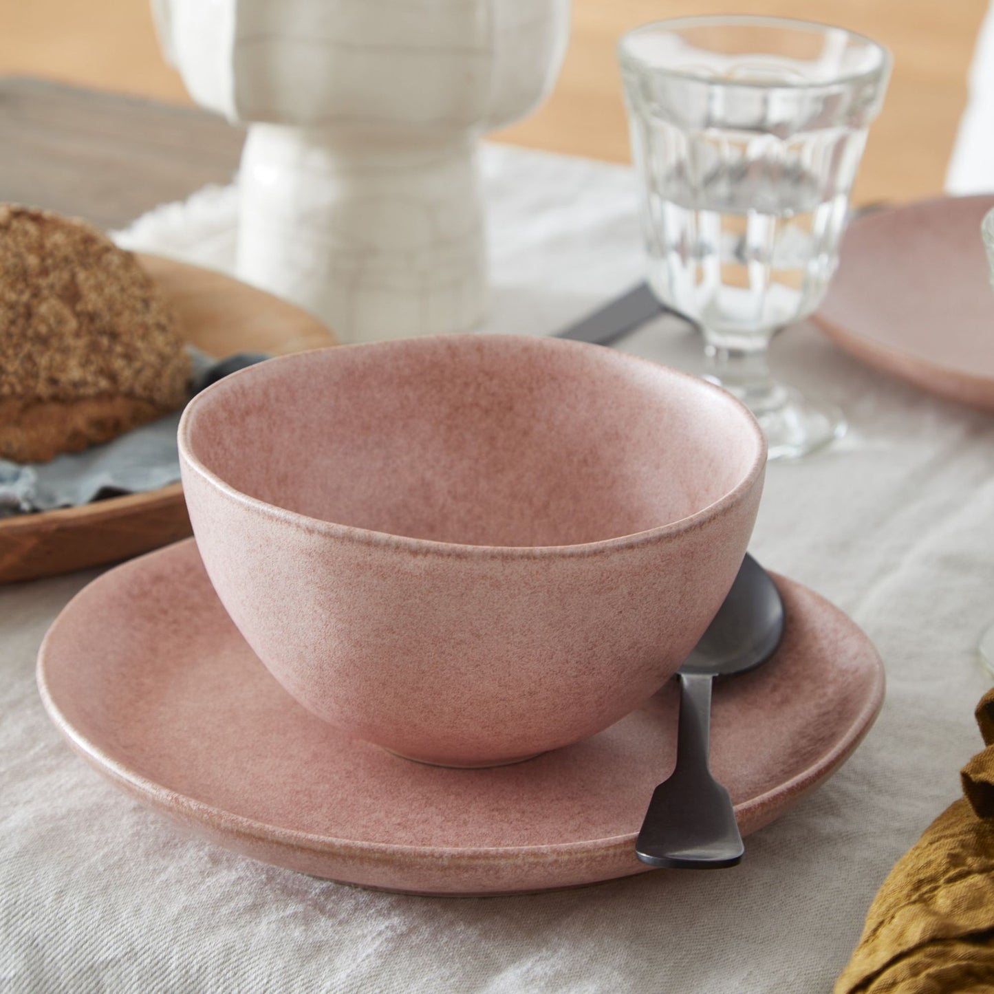 Livia Costa Nova Soup / Cereal Bowl - Mauve Rose - Set of 4