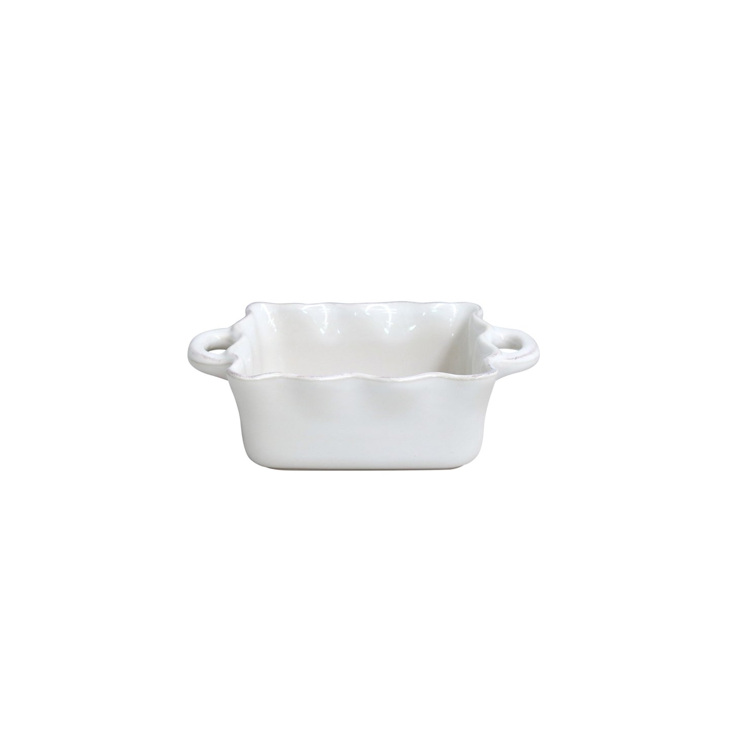 Cook & Host Casafina Square Baker White Small - 9.5" x 7" H2.75"