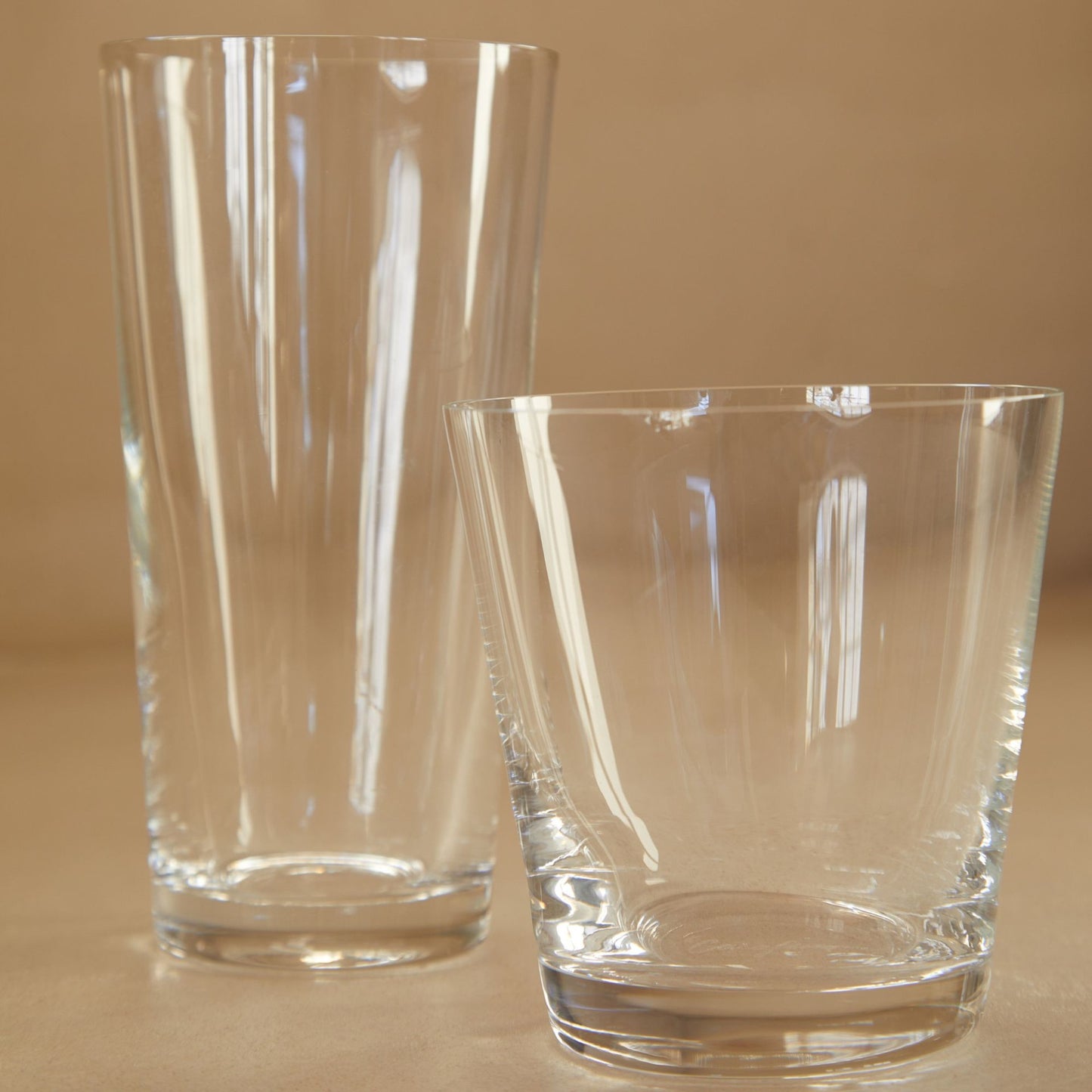 Storia Costa Nova Glass Tall Tumblers - Set 6