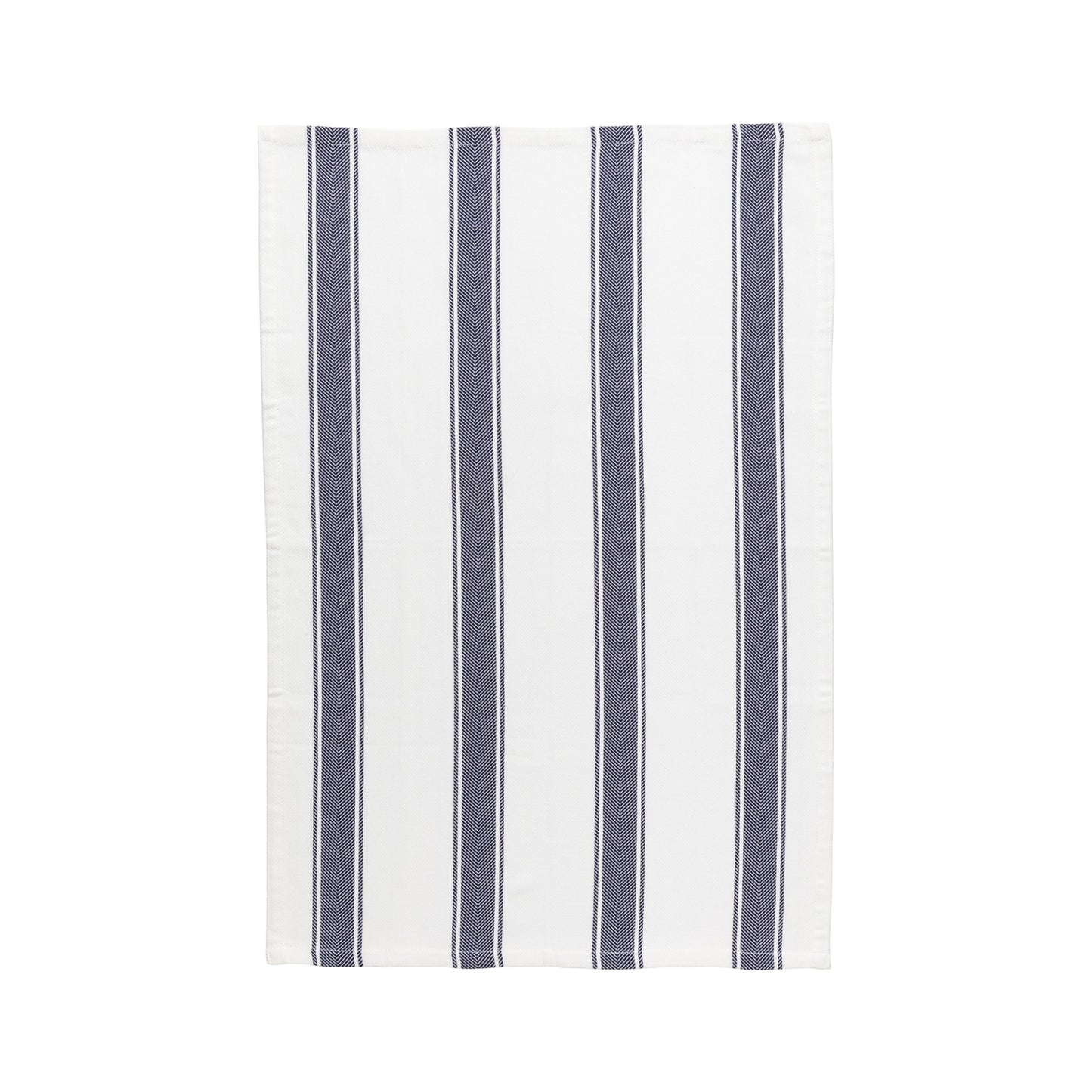 Kitchen Towel Stripes 100% Cotton Blue Loma - Set of 4