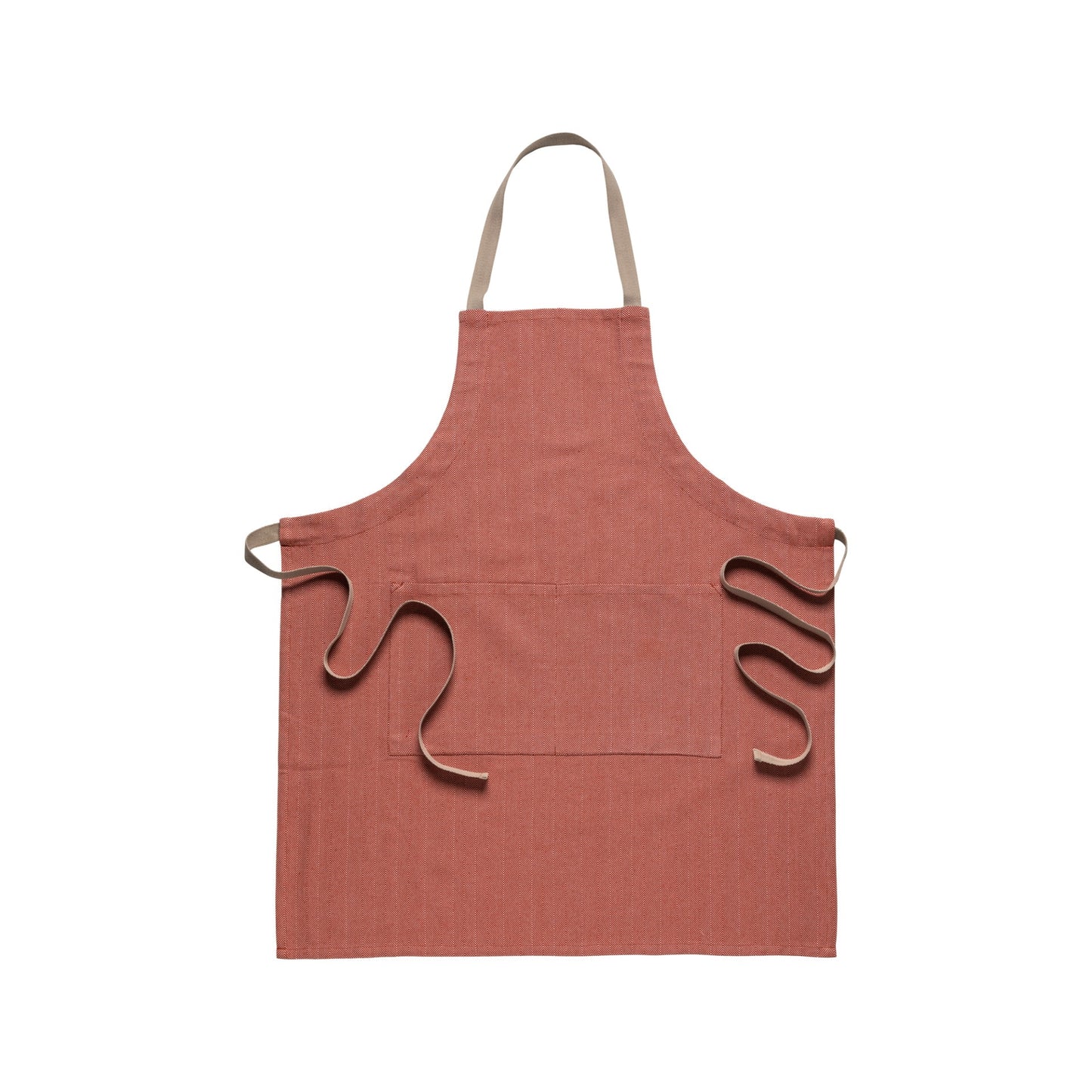 Kitchen Apron 100% Cotton Cinnamon