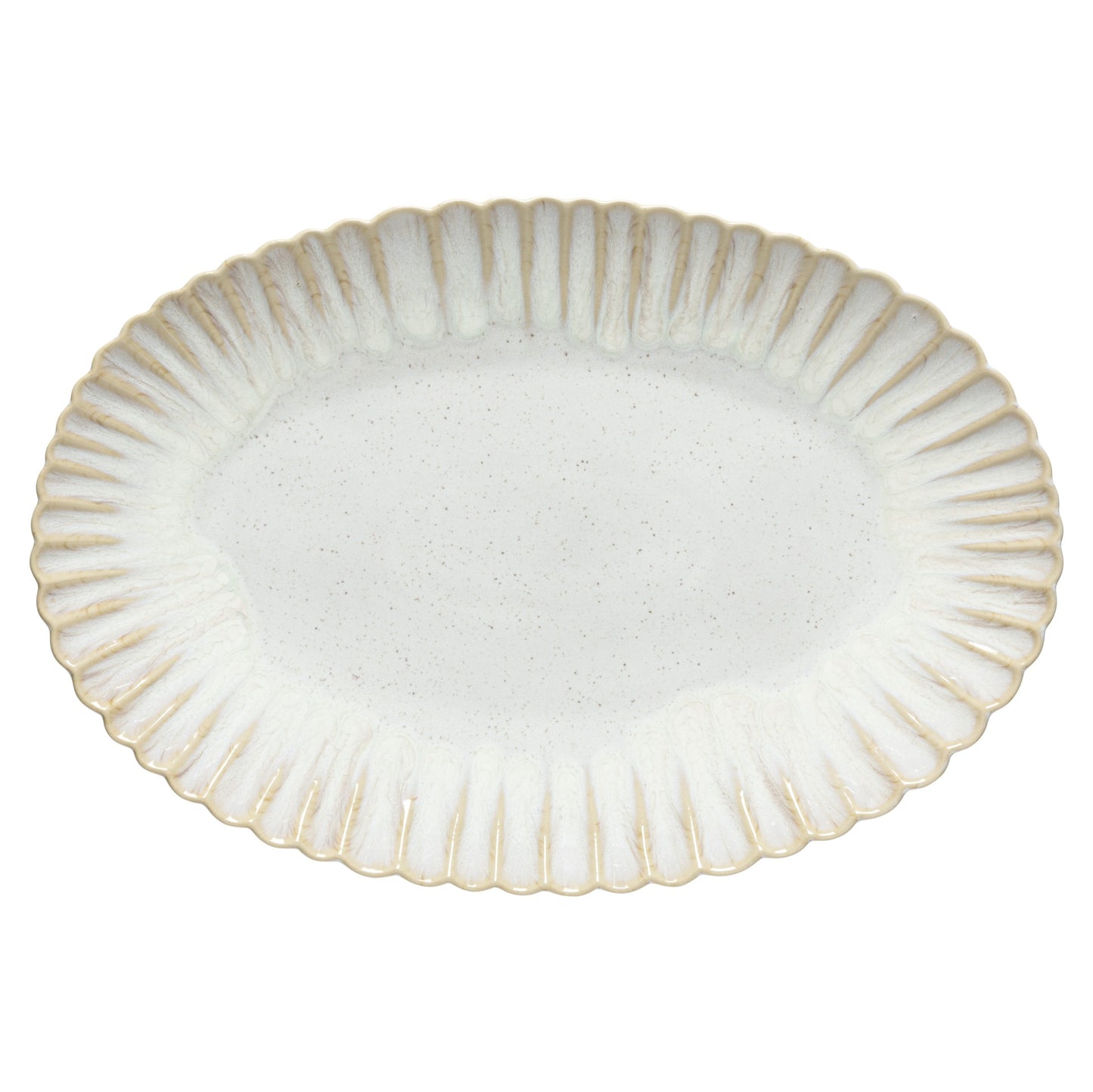 Mallorca Costa Nova Sand Oval Platter