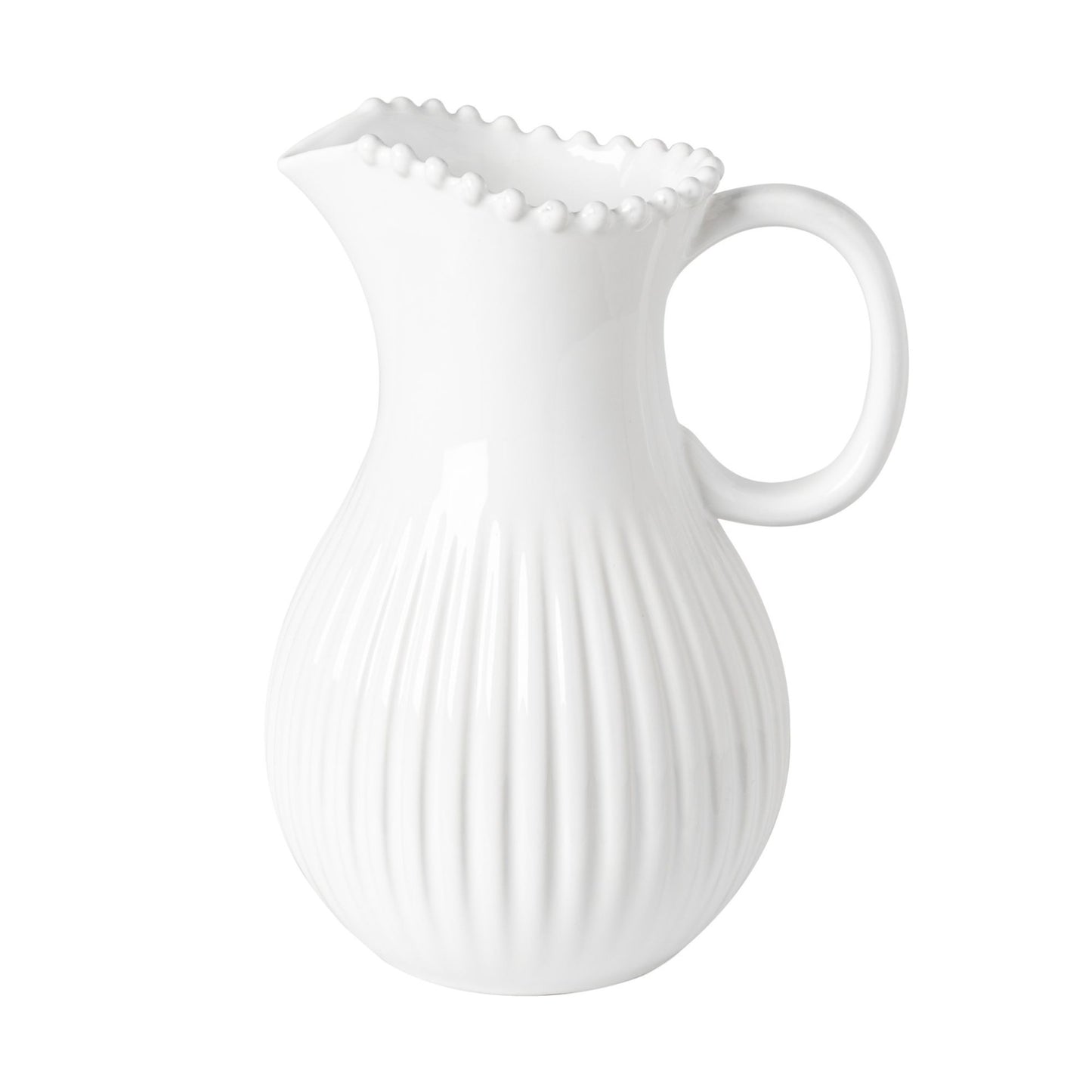 Pearl Costa Nova Stoneware Pitcher