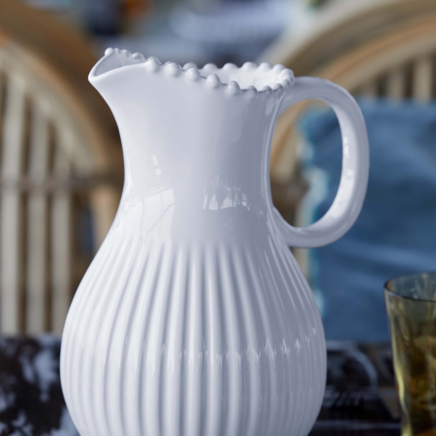 Pearl Costa Nova Stoneware Pitcher