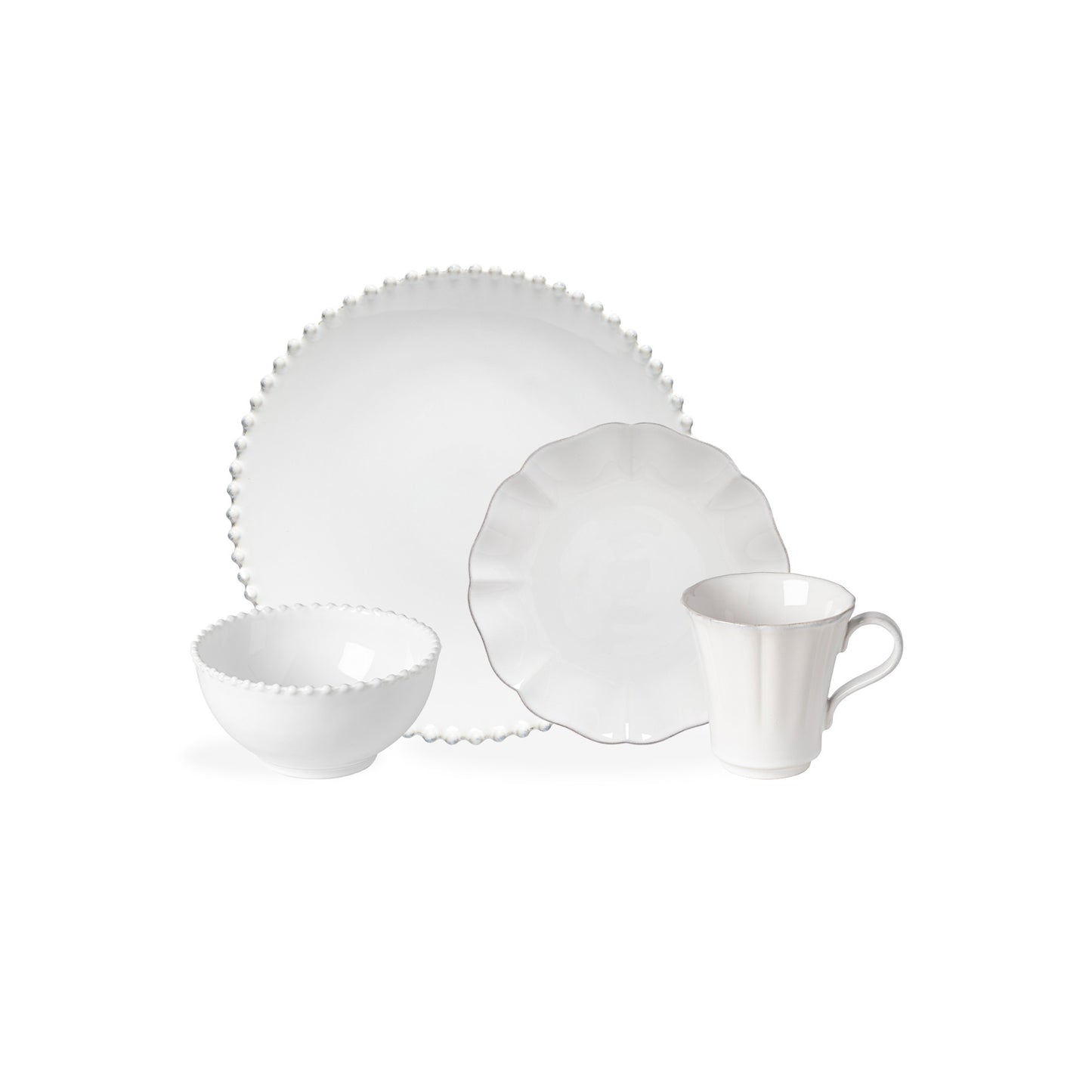 Pearl & Rosa Costa Nova 4 Piece Place Dinnerware Setting