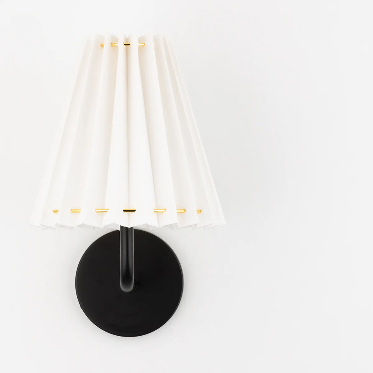 Dakota Black Wall Sconce Short