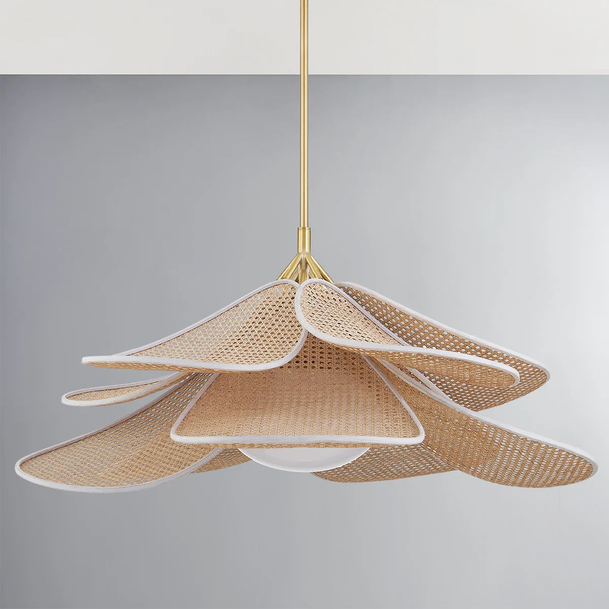 Magnolia Rattan Pendant Large