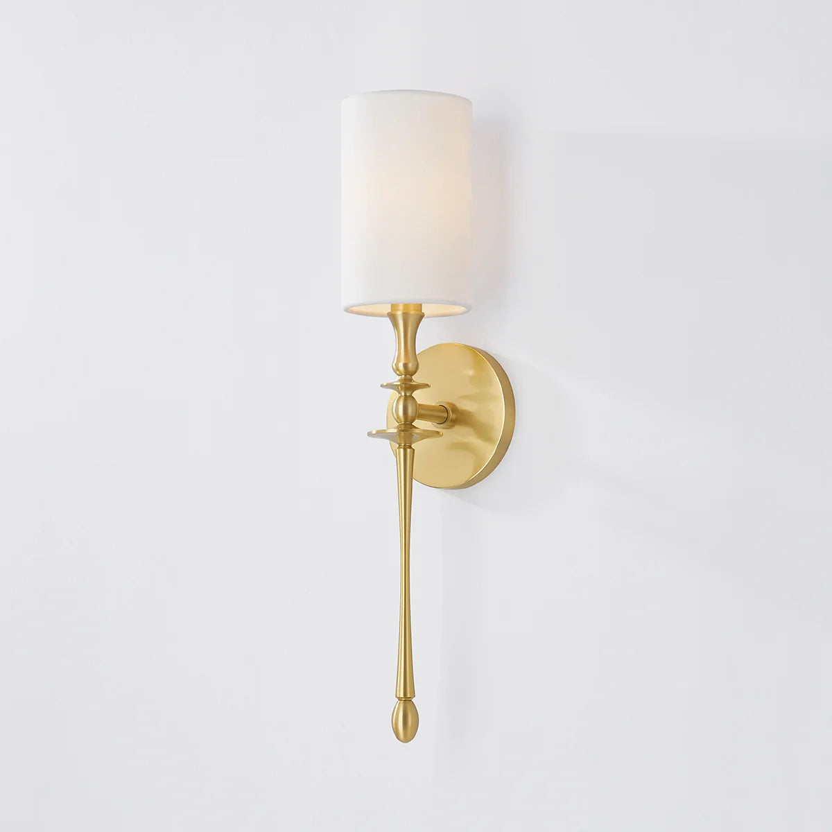 Prince Aged Brass Wall Sconce