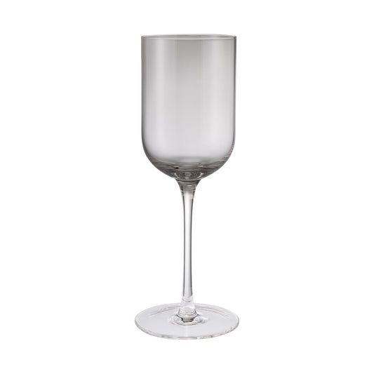 FUUMI Smoke Colored White Wine Glasses - 10.5 Ounce - Set of 4