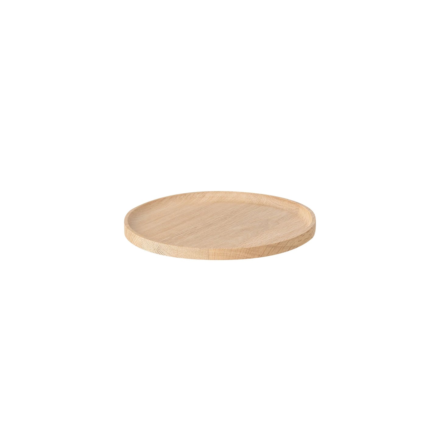 OKU Oak Round Tray - Natural Small