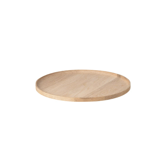 OKU Oak Round Tray - Natural Medium