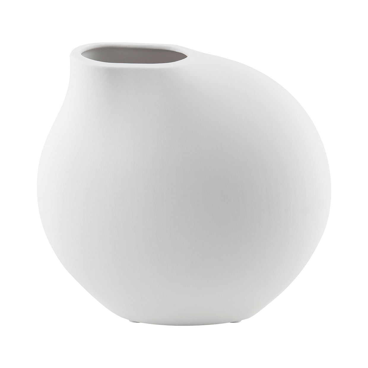 NONA Porcelain White Vase