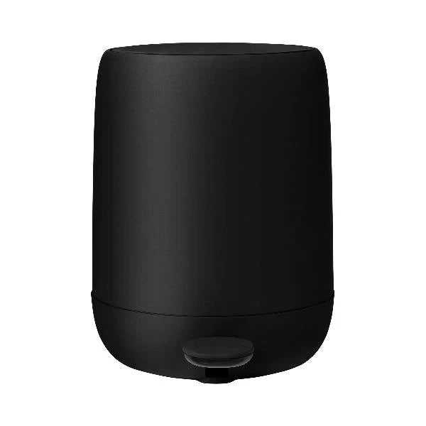 Pedal Bin Wastebasket - blomus SONO BLACK - 5 Liter