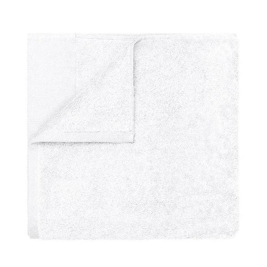 RIVA Organic Terry Washcloths White - 11.8" x 11.8" - 4 Pack