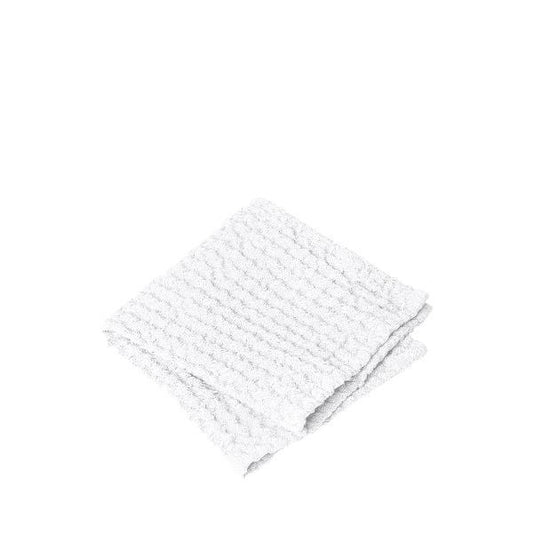 Waffle Bathroom Washcloth White - 12" X 12" - Set Of 2