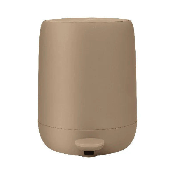 Pedal Bin Wastebasket - blomus SONO TAN - 5 Liter