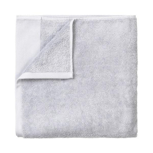 RIVA Organic Terry Hand Towel 12" X 20" Grey - 2 Pack