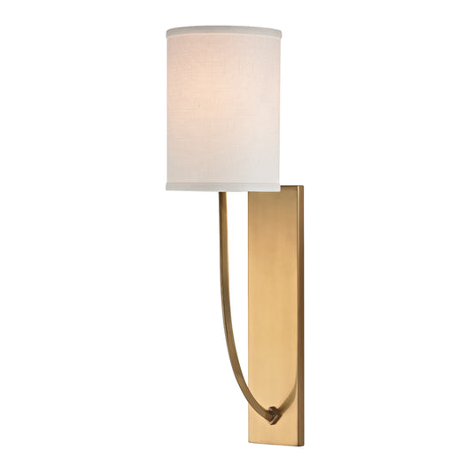 Queen Anne Brass Wall Sconce