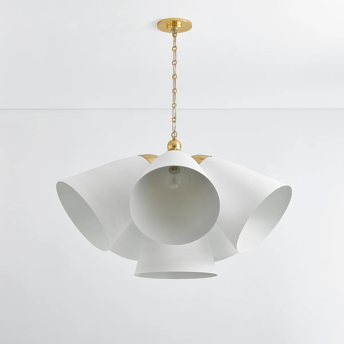 Bells White Plaster Pendant