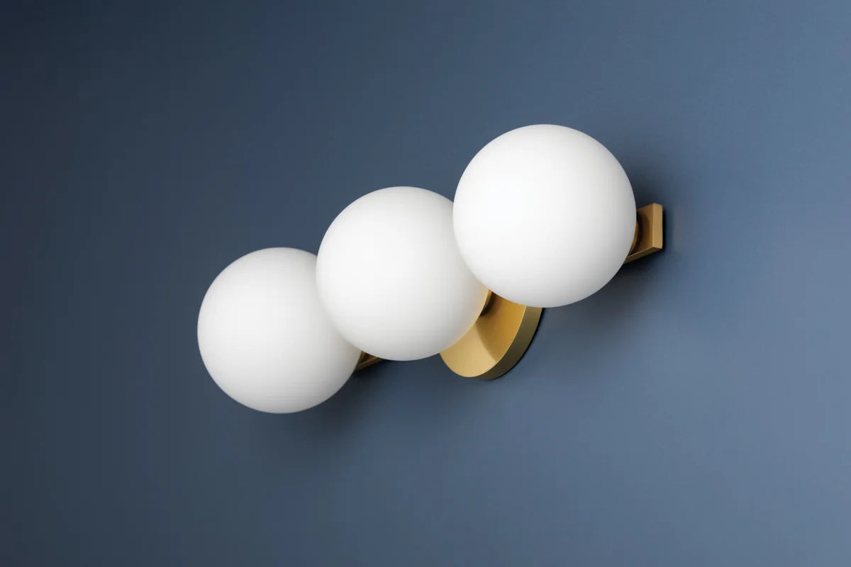 Angora Brass Multi Light Wall Sconce