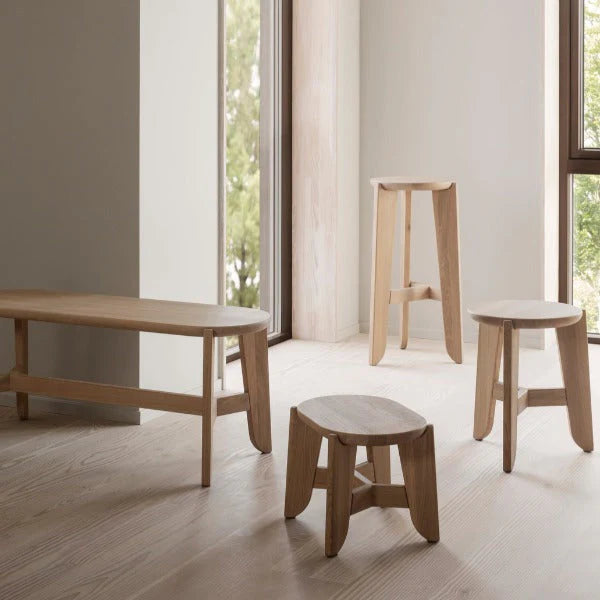 ELI Oak Stool