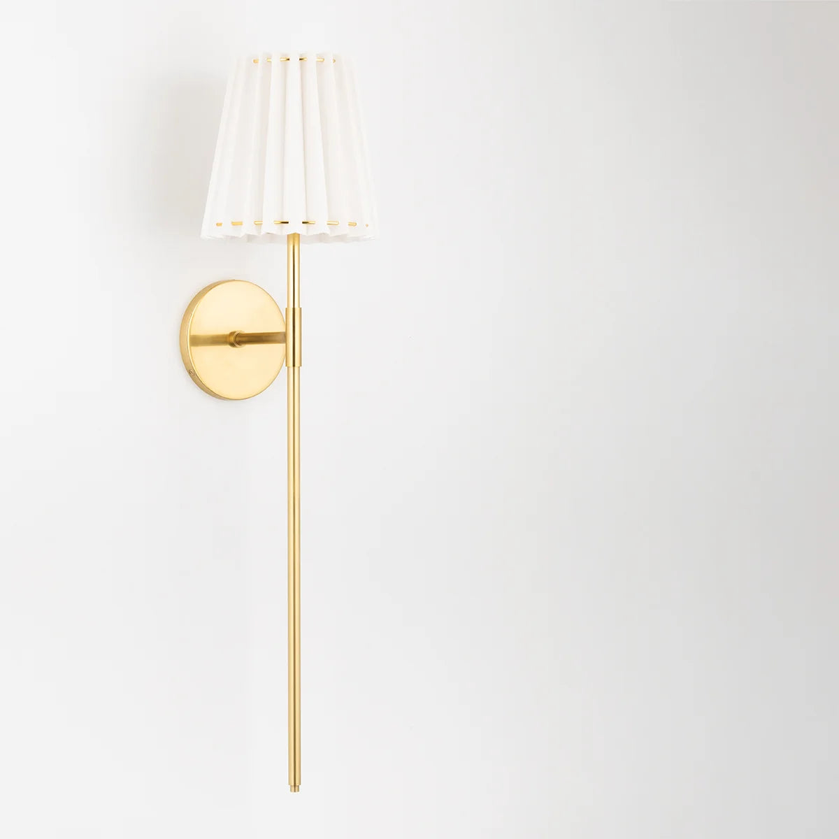 Dakota Brass Wall Sconce Long