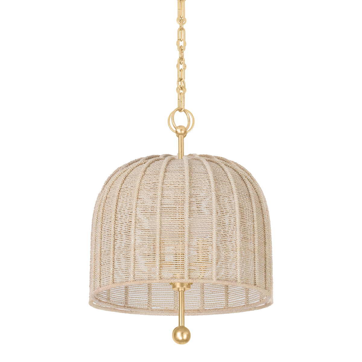 Melrose Abaca Rope Pendant Small