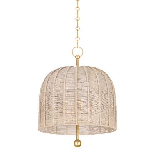 Melrose Abaca Rope Pendant Large