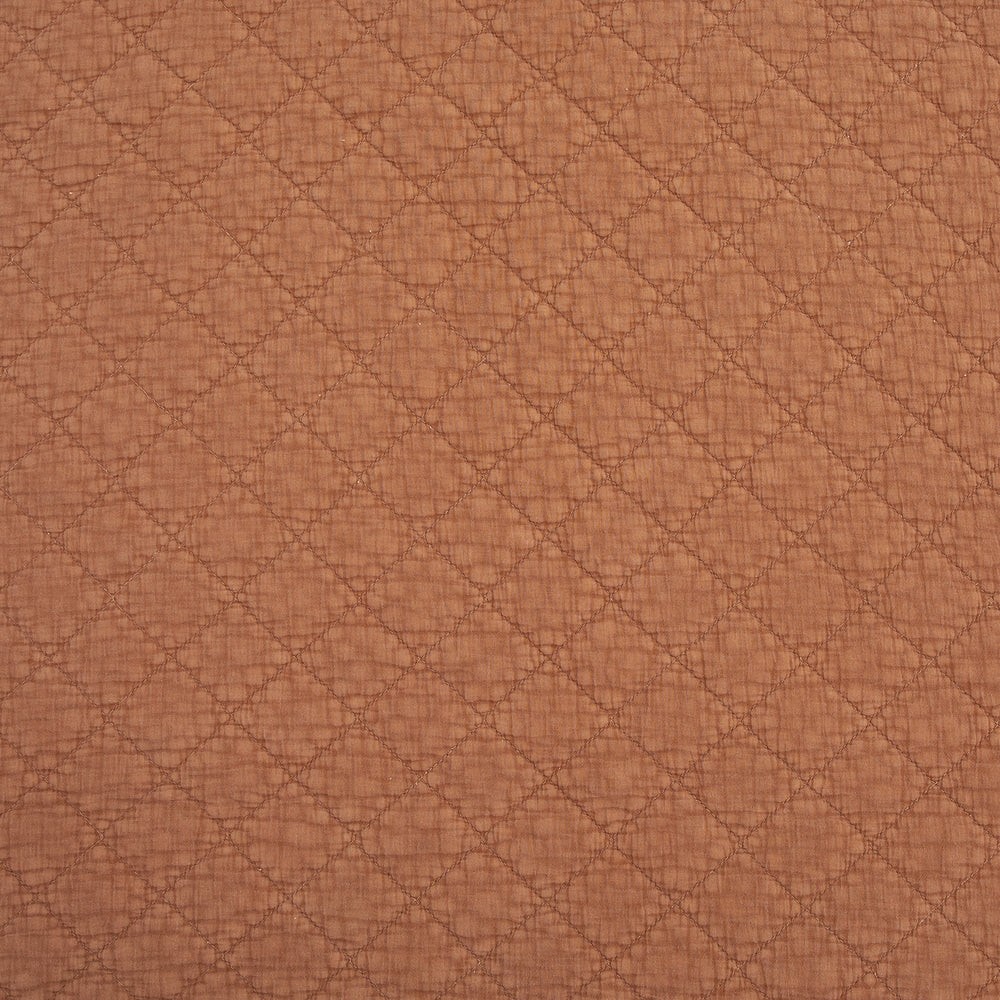 Cotton Stonewashed Gauze Quilt Copper