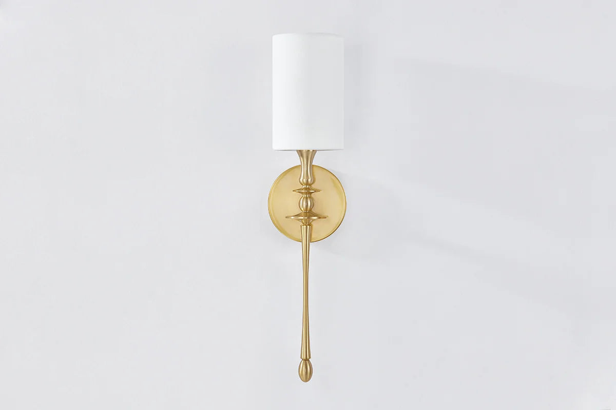 Prince Aged Brass Wall Sconce