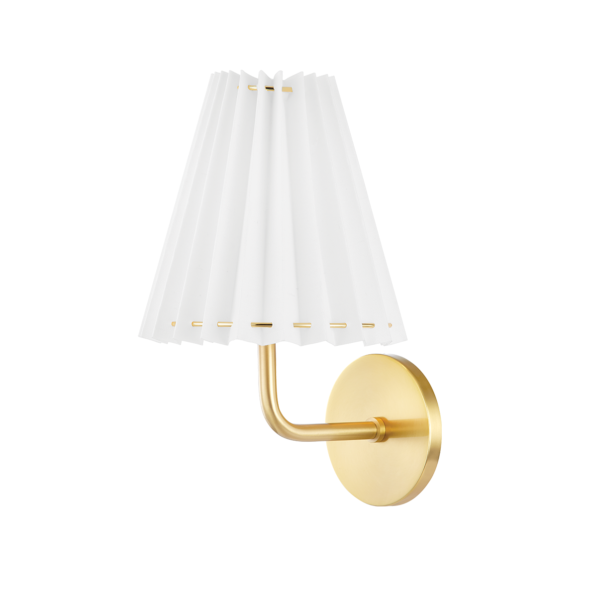 Dakota Brass Wall Sconce Short