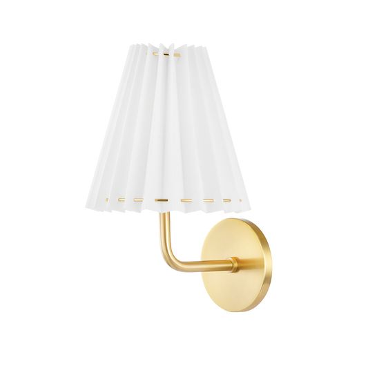 Dakota Brass Wall Sconce Short