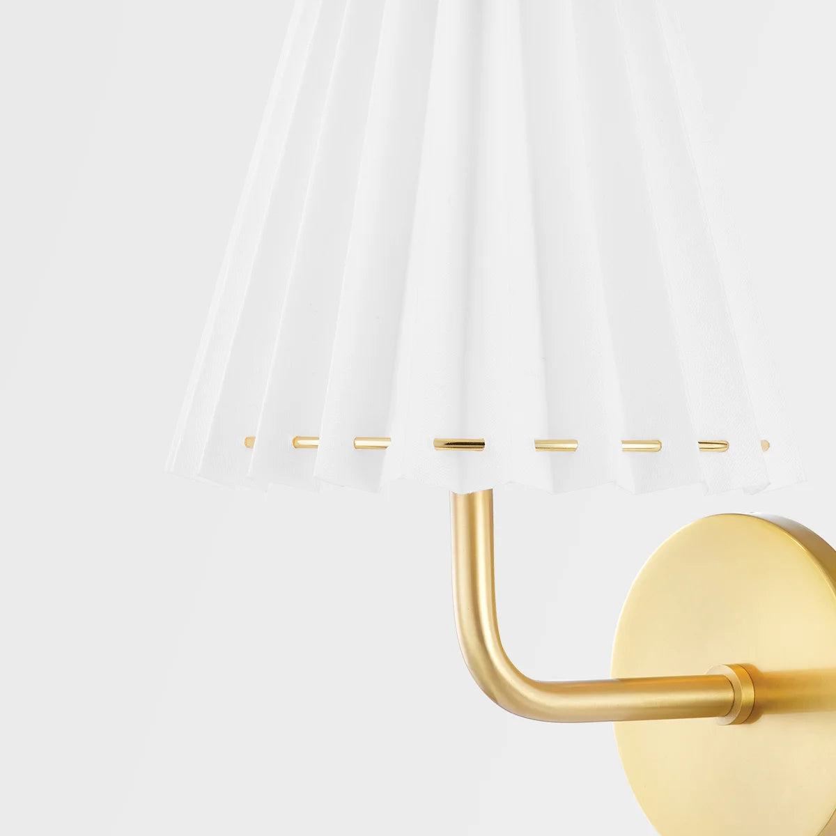 Dakota Brass Wall Sconce Short