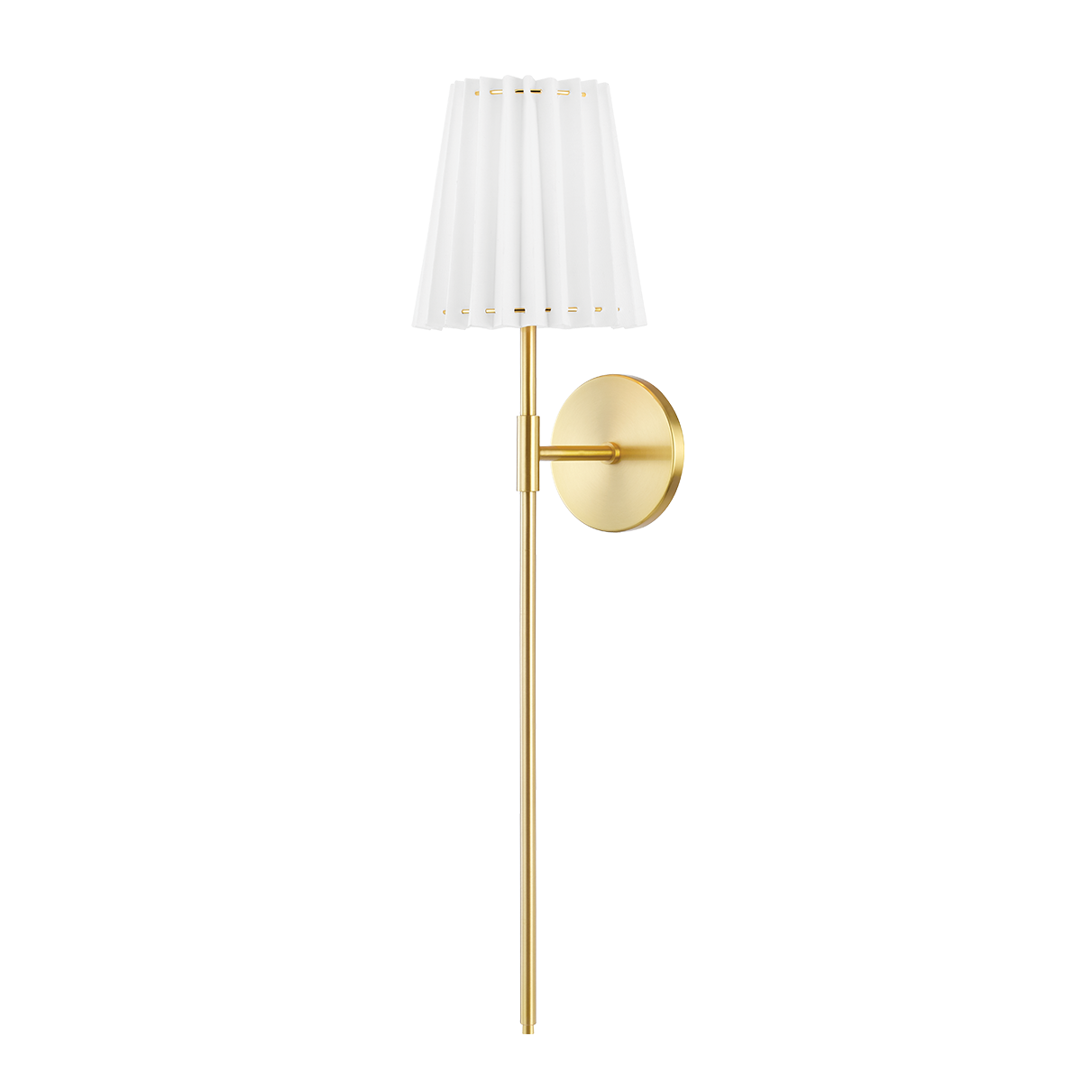 Dakota Brass Wall Sconce Long