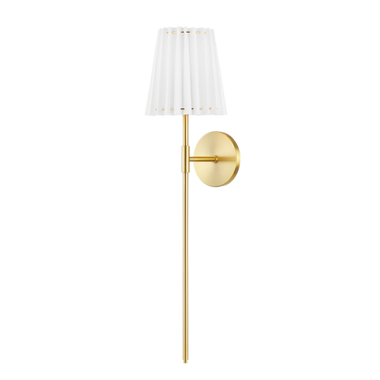 Dakota Brass Wall Sconce Long