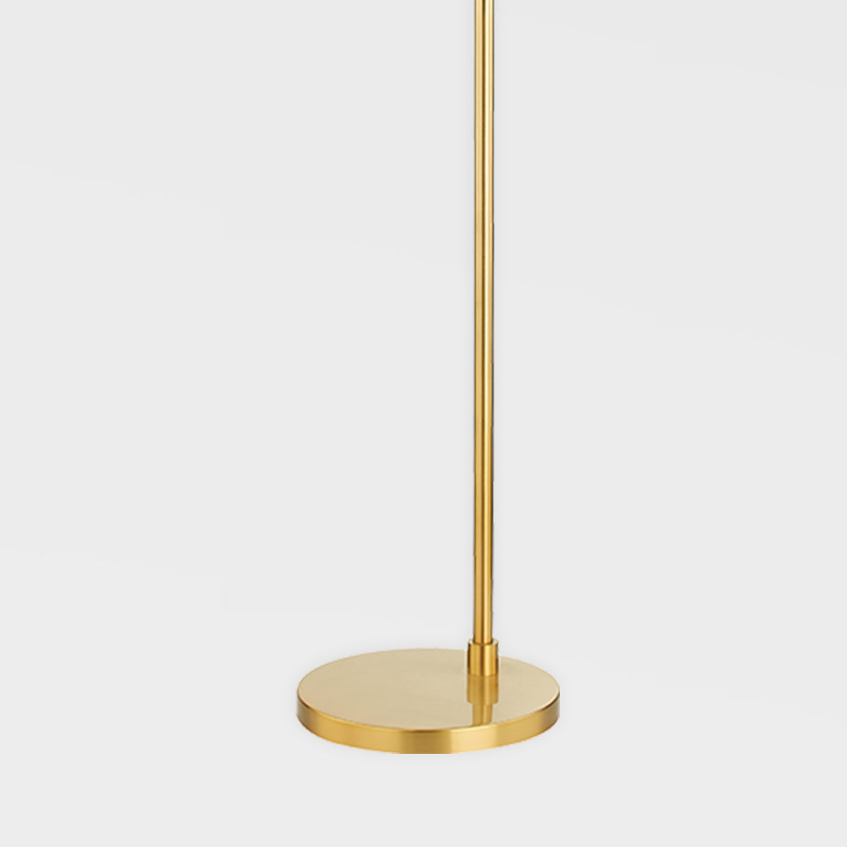 Lynnie Shell Shaped Brass Floor Lamp