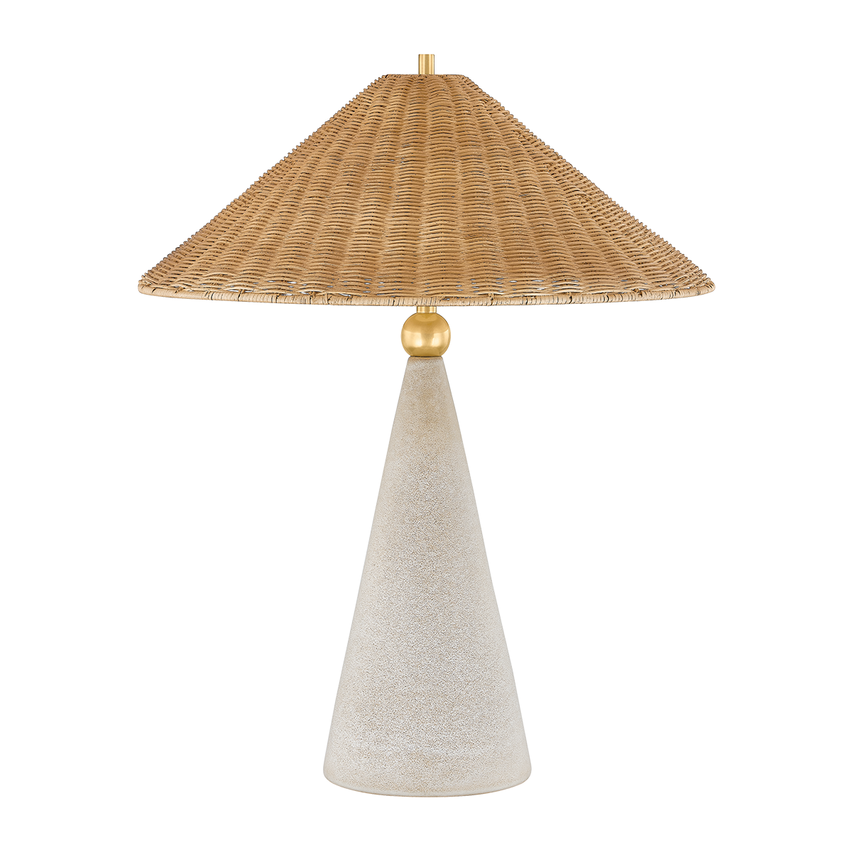 Annie Wicker Rattan Table Lamp