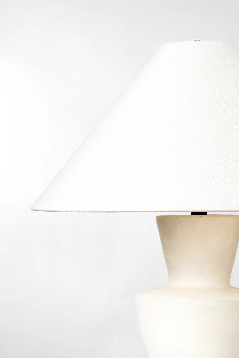 Victoria White Stack Table Lamp