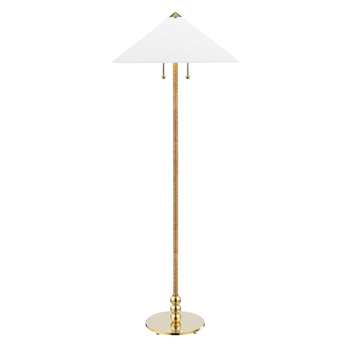 Faye Brass Floor Lamp