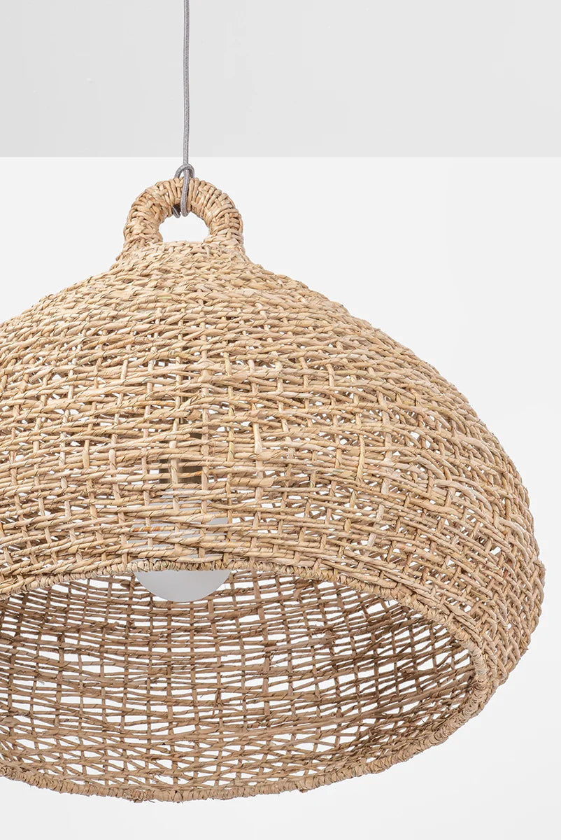 Droplet Rattan Coastal Pendant Small