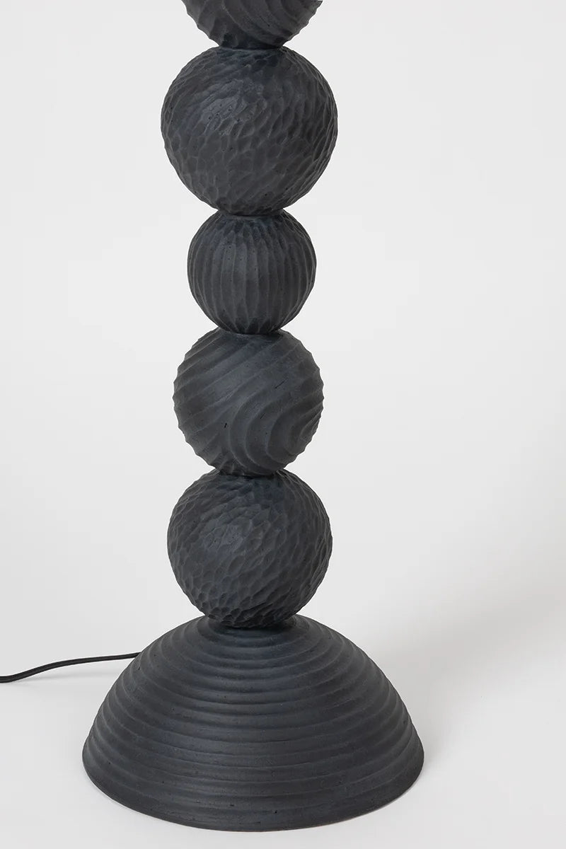 Sweet Stack Black Iron Floor Lamp