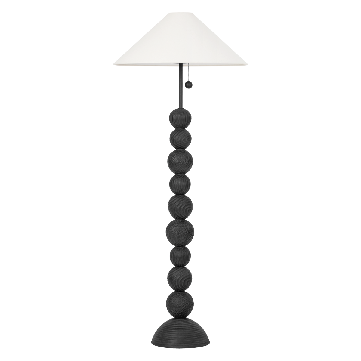 Sweet Stack Black Iron Floor Lamp