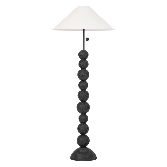 Sweet Stack Black Iron Floor Lamp