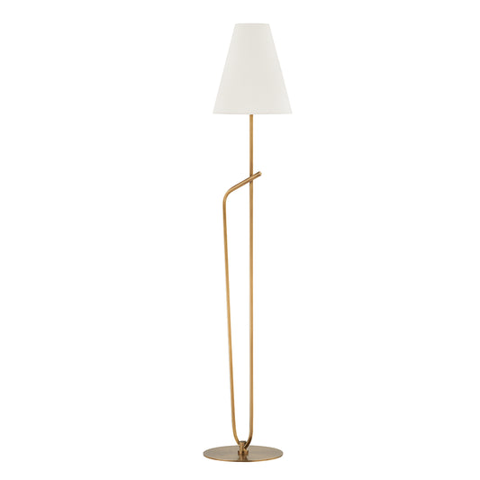 Colin Twist Brass Floor Lamp