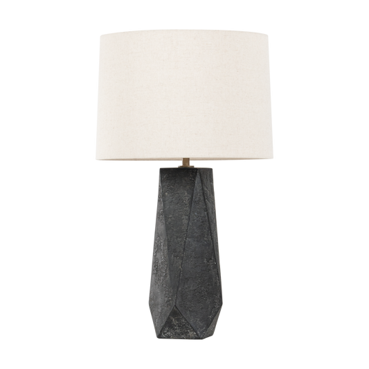 Laguna Black Stone Table Lamp