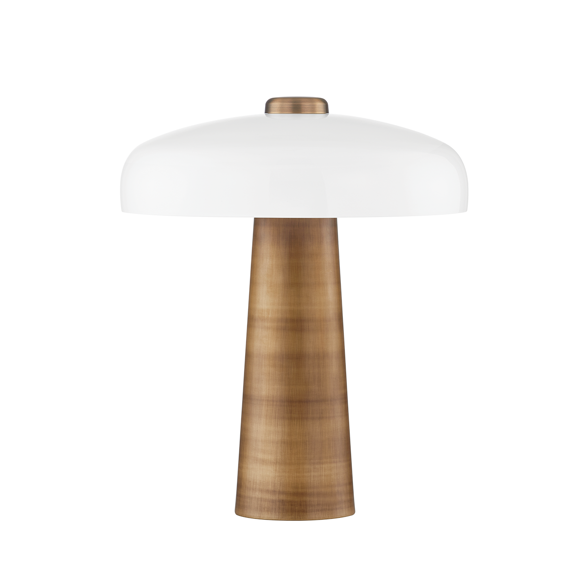 Sweet Top Brass Cylinder Table Lamp