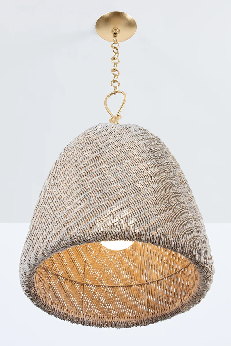 Raya Costal Rattan Pendant Small