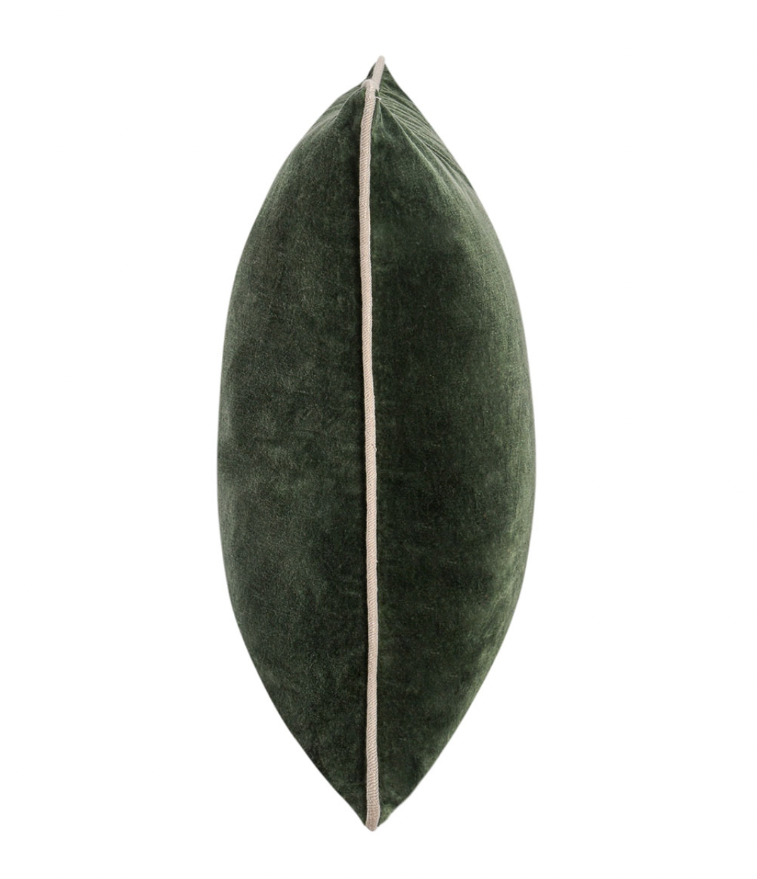 Dark Green Velvet Pillow - Set of Two